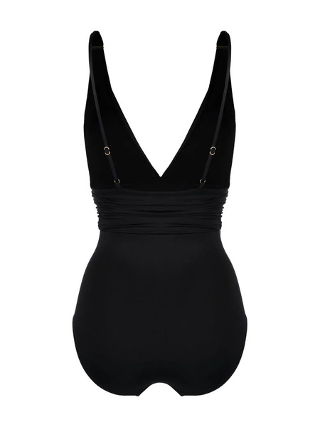  Melissa Odabash Panarea Ruched Swimsuit - Black 