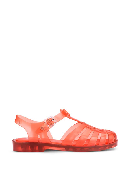  Melissa Possession Woven Buckle Sandals - White 