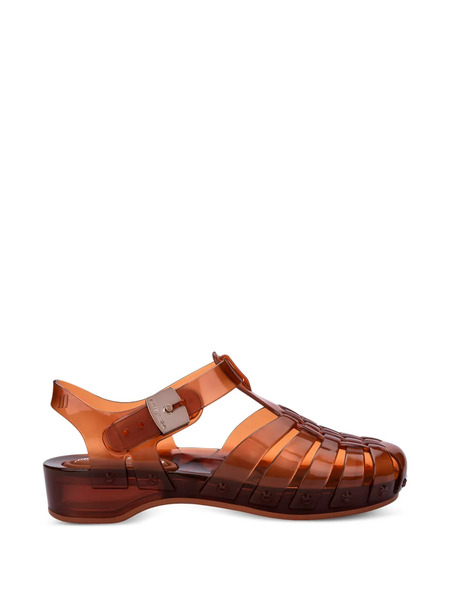  Melissa X Sholl Possession Pescura-heel Sandals - Brown 