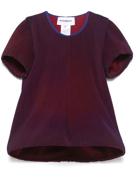  Melitta Baumeister Plissé Top - Blue 