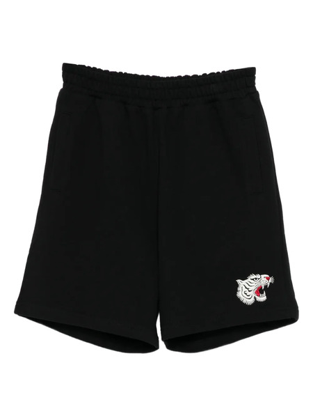 Melt Embroidered Track Short - Black 