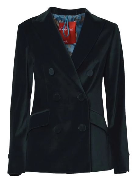  Merci Double-breasted Blazer - Green 