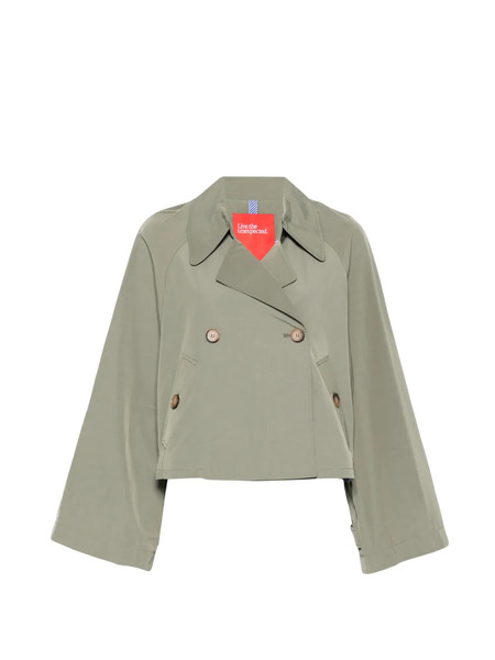  Merci Double-breasted Jacket - Green 