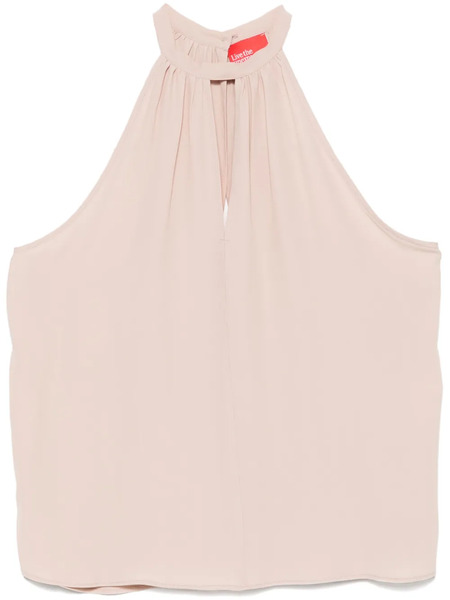  Merci Halter-neck Blouse - Neutrals 