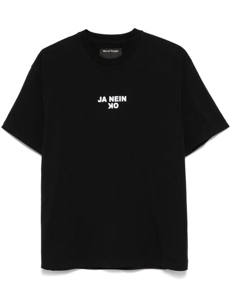  Meryll Rogge Logo-print T-shirt - Black 