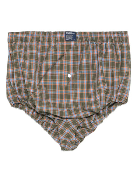  Meryll Rogge Plaid Check Shorts - Green 