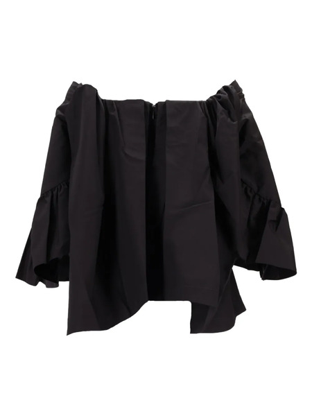  Meryll Rogge Ruffle-sleeve Blouse - Black 