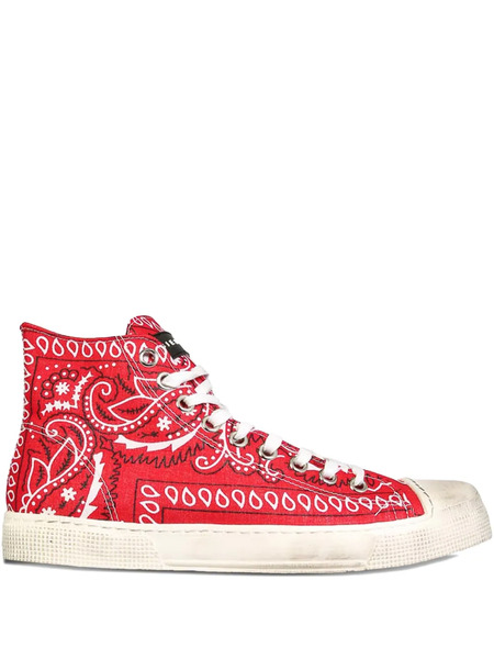  Metal Gienchi High-top Trainers - Red 