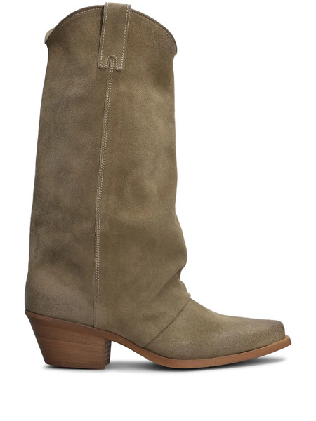  Metisse 50mm Suede Boots - Neutrals 