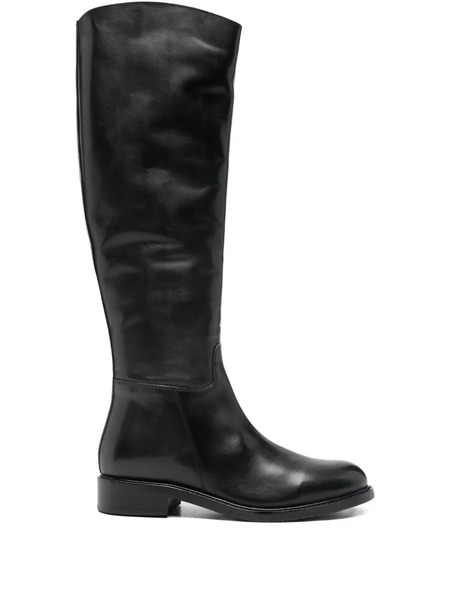  Metisse Side-zip Knee-high Boots - Black 