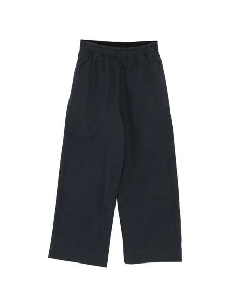  Mhl By Margaret Howell Elasticated Cropped Trousers - Blue 