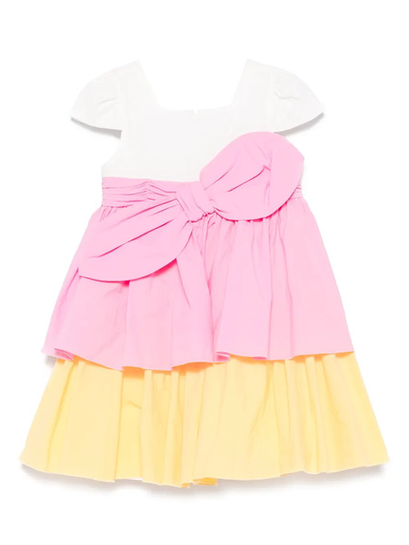  Mi Mi Sol Bow-detail Dress - Pink 
