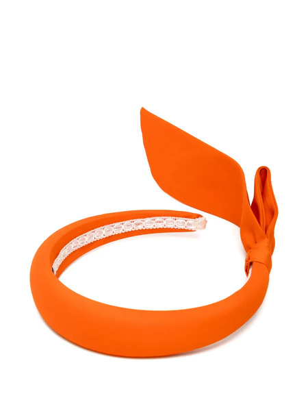  Mi Mi Sol Bow Trim Headband - Orange 