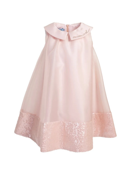  Mi Mi Sol Collared Sequin Dress - Pink 