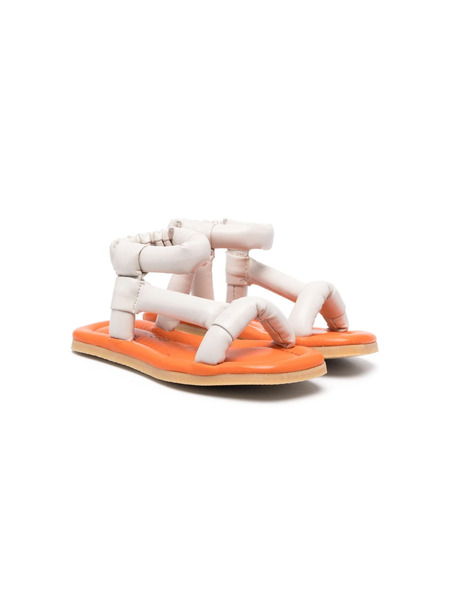  Mi Mi Sol Puffy-straps Sandals - Neutrals 