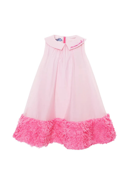  Mi Mi Sol Ruffled Collar Dress - Pink 