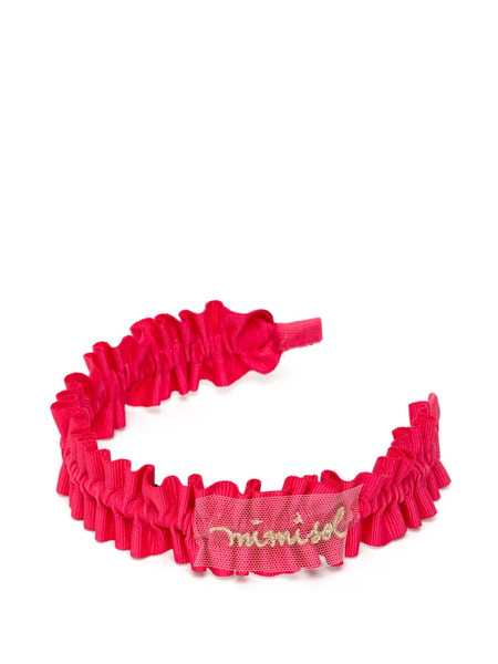  Mi Mi Sol Ruffled Headband - Red 