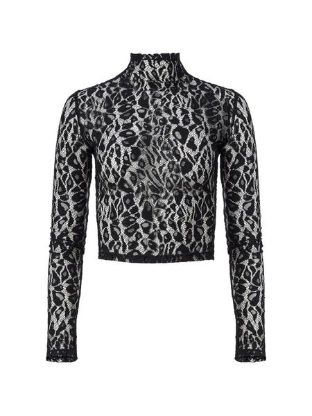 Mia Peculiar Lace Top - Black 