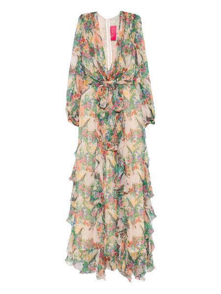  Miau By Clara Rotescu Deniz Dress - Neutrals 