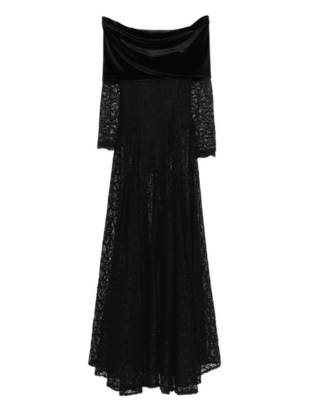  Miau By Clara Rotescu Monet Gown - Black 