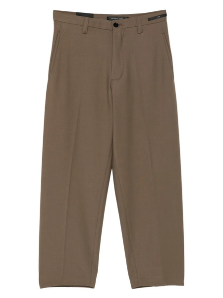  Michael Coal Button-fastening Trousers - Brown 