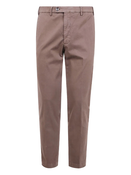  Michael Coal Cotton Trousers - 232 Cocoa 