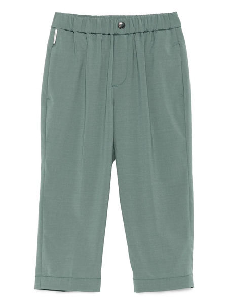  Michael Coal Elastic-waistband Pocket Trousers - Green 