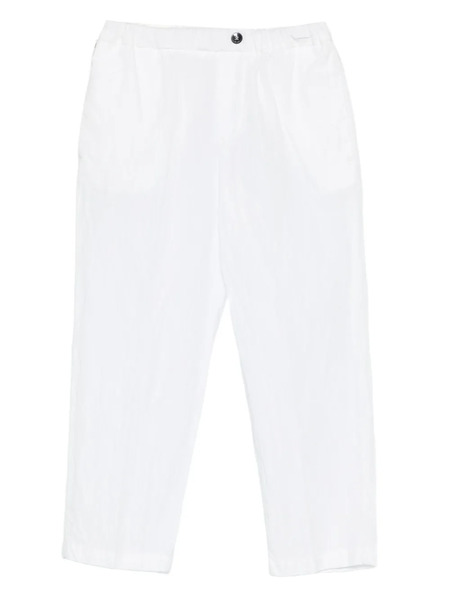  Michael Coal Elasticated-waist Trousers - White 