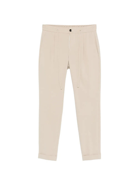  Michael Coal Johnny Pleated Trousers - Neutrals 