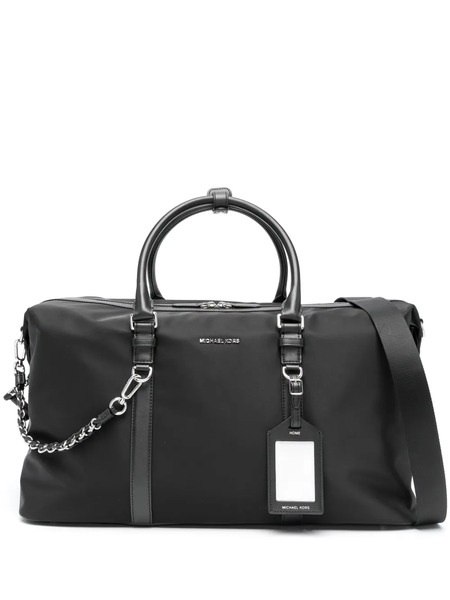  Michael Kors Brooklyn Zipped Duffle Bag - Black 