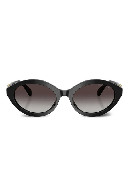  Michael Kors Carlazzo Oval-frame Sunglasses - Black 