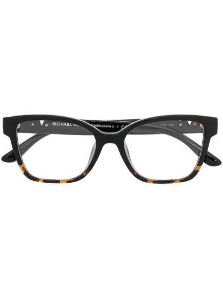  Michael Kors Cat-eye Frame Glasses - Black 