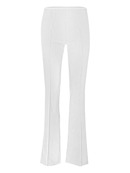  Michael Kors Collection Brooke High-waisted Flared Trousers - White 