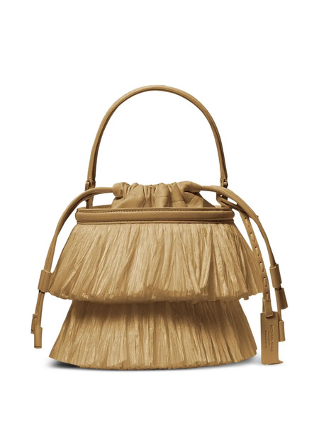  Michael Kors Collection Mini Ischia Bucket Bag - Neutrals 