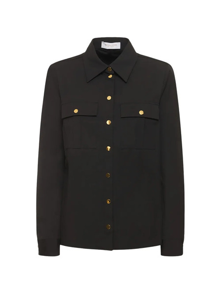  Michael Kors Flap-pocket Button-up Shirt - Black 