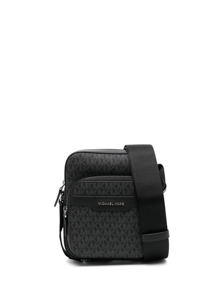  Michael Kors Hudson Messenger Bag - Black 