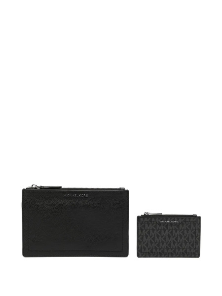  Michael Kors Hudson Pouch Set - Black 