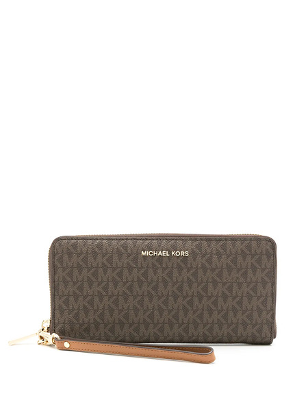  Michael Kors Jet Set Continental Wallet - Brown 