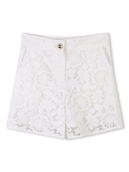  Michael Kors Kids Lace Shorts - Neutrals 