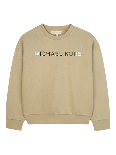  Michael Kors Kids Logo-print Sweatshirt - Neutrals 