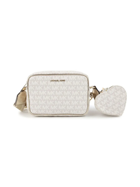  Michael Kors Kids Monogram-jacquard Shoulder Bag - Brown 