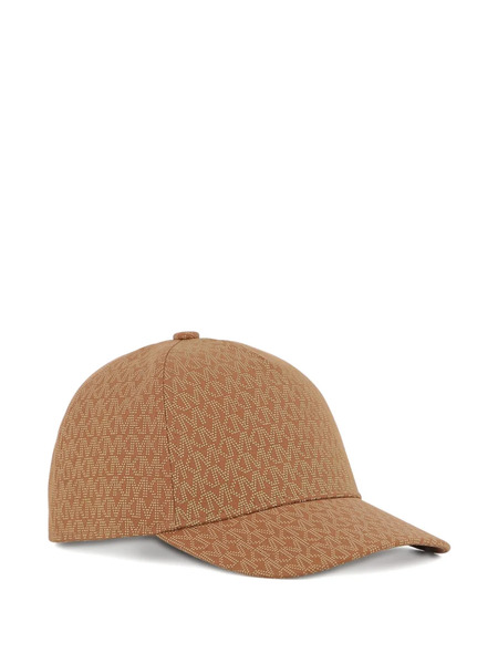  Michael Kors Kids Monogram-pattern Baseball Cap - Brown 