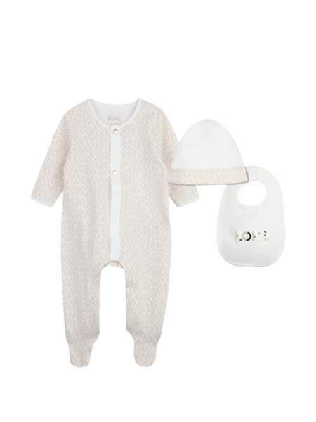  Michael Kors Kids Snap-button Babygrow Sets - Neutrals 