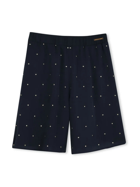  Michael Kors Kids Stud-embellished Bermuda Shorts - Blue 