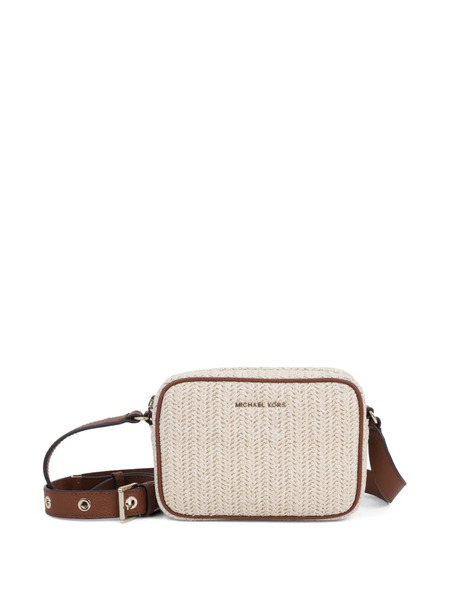  Michael Kors Kids Woven Shoulder Bag - Neutrals 