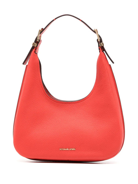  Michael Kors Logo Patch Shoulder Bag - Red 
