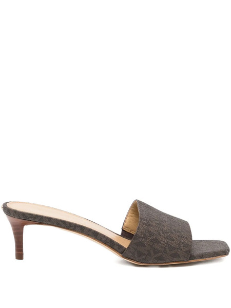  Michael Kors 50mm Elyse Sandals - Brown 