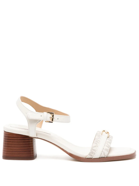  Michael Kors 50mm Mandy Sandals - White 