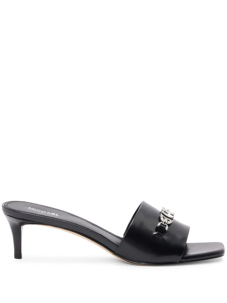  Michael Kors 50mm Rebecca Sandals - Black 