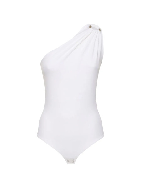  Michael Kors One-shoulder Bodysuit - White 